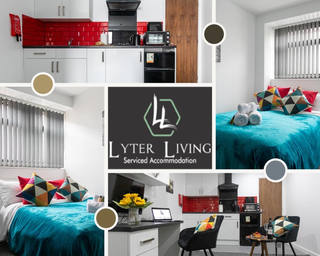 Studio Apartments By Lyter Living Desks & Wifi - Monthly Stays Available Leicester Kültér fotó