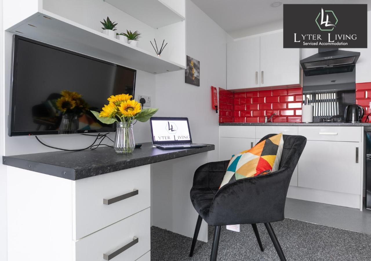 Studio Apartments By Lyter Living Desks & Wifi - Monthly Stays Available Leicester Kültér fotó
